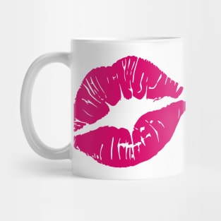 Hot Pink Lips (Light) Mug